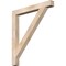 Ekena Millwork Traditional Block Smooth Bracket, Douglas Fir, 3 1/2"W x 34"D x 38"H BKT04X34X38TRA05SDF - alternate 1